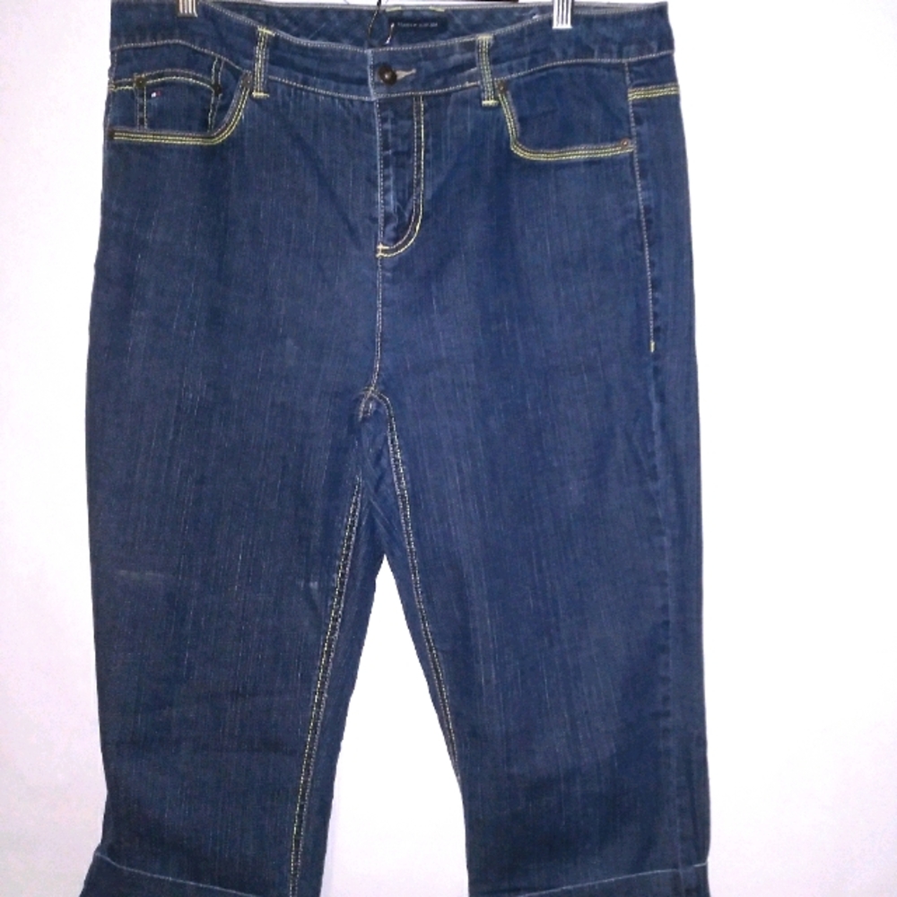 Tommy Hilfiger capri denim jeans 14